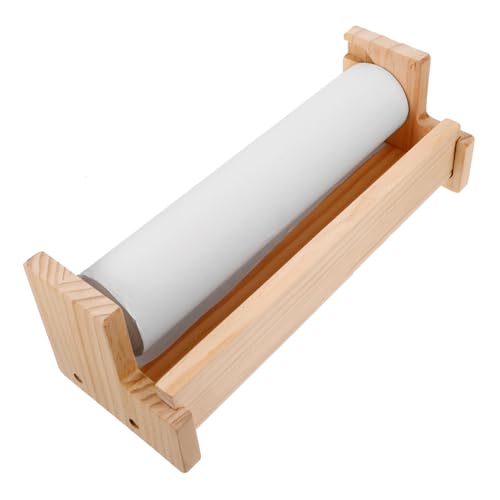 EPIGEIST Staffelei aus Holz mit Malrolle Tischstaffelei für Platzsparender Tragbarer Malpapierhalter für Kreative Malaktivitäten zu Hause Klassenzimmer von EPIGEIST