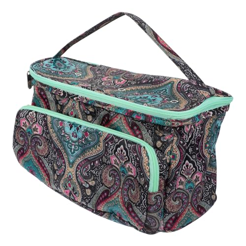 EPIGEIST Strickutensilien Tasche aus Oxford Langlebiger Tragbarer Beutel für Häkelhaken und Garn Reißfest Leicht zur Aufbewahrung und Organisation von Stricksachen von EPIGEIST