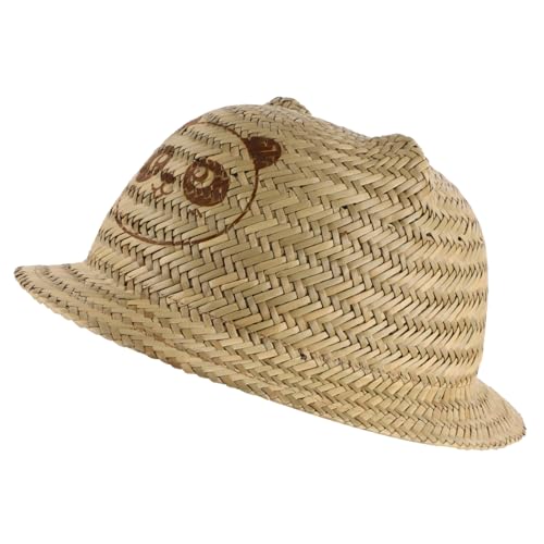 EPIGEIST Strohhut für Mütze Kappe Strandhut für Schlapphut mit schwarzen Hüten kopfschutz strohhut Strandhut gewebter Hut Hüte für draußen Olive Green von EPIGEIST