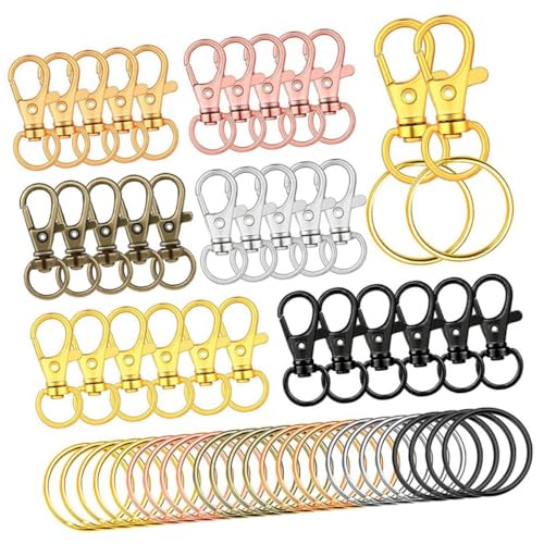 EPIGEIST Teiliges DIY Schlüsselanhänger mit Bunten Drehbaren Karabinerverschlüssen aus Langlebiger Legierung Leicht Robust und Vielseitig für Schmuck Taschen und Bastelprojekte EPIGEIST Teiliges DIY Schlüsselanhänger mit Bunten Drehbaren Karabinerverschlüssen aus Langlebiger Legierung Leicht Robust und Vielseitig für Schmuck Taschen und Bastelprojekte von EPIGEIST