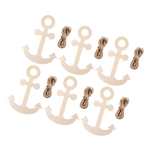 EPIGEIST Teiliges Holzanker Bastelornamente aus Robustem Holz Unlackiert für DIY Sommerparty Dekoration Kreative Nautische Holzscheiben für Individuelle Wohn und Eventgestaltung EPIGEIST Teiliges Holzanker Bastelornamente aus Robustem Holz Unlackiert für DIY Sommerparty Dekoration Kreative Nautische Holzscheiben für Individuelle Wohn und Eventgestaltung von EPIGEIST