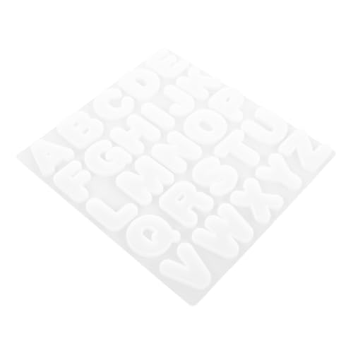 EPIGEIST Teiliges Silikonbuchstaben Mould für DIY Schmuckherstellung Flexible Epoxidharz Anhängerformen Transparente Weiße Schlüsselanhänger und Schmuck Deko Formen EPIGEIST Teiliges Silikonbuchstaben Mould für DIY Schmuckherstellung Flexible Epoxidharz Anhängerformen Transparente Weiße Schlüsselanhänger und Schmuck Deko Formen von EPIGEIST