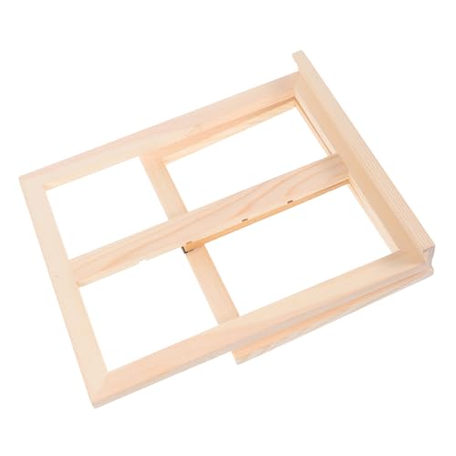 EPIGEIST Tragbarer Holzdesktop -staffelei Einstellbarer Höhenkunstständer Für Öl- Und Aquarellkolonfarbe Stabil Faltbarer Displayhalter Holzmalerei Staffelei Für Studenten Und Künstler von EPIGEIST