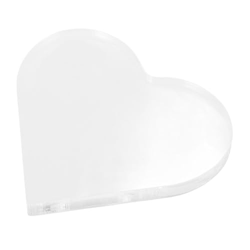 EPIGEIST Transparentes DIY Board Herzform Leichtes mit Glatten Kanten für Bastelprojekte als Dekoratives Andenken für Zuhause und Persönliche Gestaltung EPIGEIST Transparentes DIY Board Herzform Leichtes mit Glatten Kanten für Bastelprojekte als Dekoratives Andenken für Zuhause und Persönliche Gestaltung von EPIGEIST