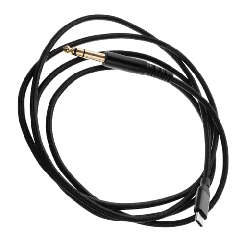 EPIGEIST USB C Audiokabel mit Digitalem Chip Plug And Play Tragbar für Gitarrenaufnahmen Klarer Kompatibel mit USB C Geräten von EPIGEIST