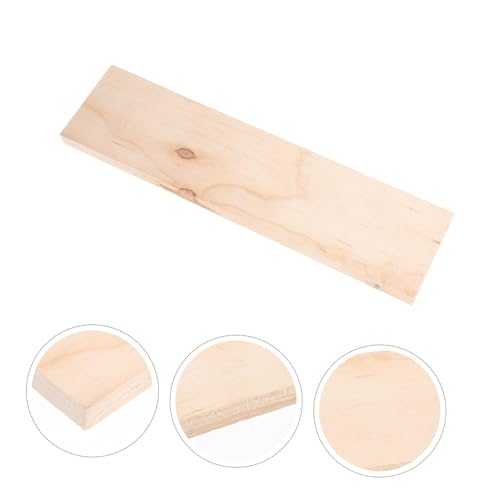 EPIGEIST Unbehandelte Rechteckige Holzplatten zum Basteln Natürliche Holzscheiben für DIY Gravuren Holzbrettchen zum Bemalen und Kreative Holzkunst Vielseitig Einsetzbar von EPIGEIST