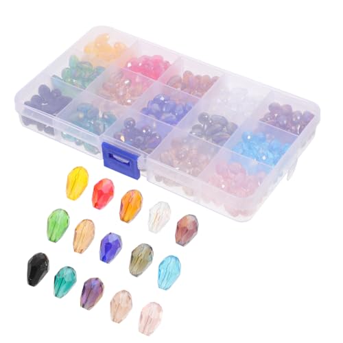 EPIGEIST Wassertröpfchen Glasperlen für DIY Schmuck Farben für Armbänder und Haarschmuck Leicht und Bruchsicher Vielseitig Einsetzbar von EPIGEIST