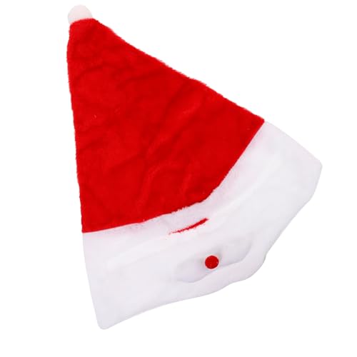 EPIGEIST Weihnachtlicher Santa Claus Helmüberzug aus Robustes Material Passend für Fahrrad und Motorradhelme Einfache Handhabung Kreatives Festtags Design für Auffällige von EPIGEIST