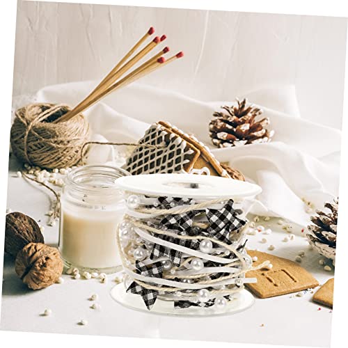 EPIGEIST Weihnachts Dekoband mit Sternenmuster Langlebiges Geschenkband für DIY Geschenkverpackungen Bastelarbeiten und Weihnachtsdekoration von EPIGEIST