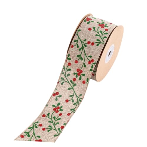 EPIGEIST Weihnachtsband Weihnachtsbaum Dekoration Schleifenband mit Klassischem Muster DIY Geschenkverpackung und Bastelband für Festliche Dekorationen EPIGEIST Weihnachtsband Weihnachtsbaum Dekoration Schleifenband mit Klassischem Muster DIY Geschenkverpackung und Bastelband für Festliche Dekorationen von EPIGEIST
