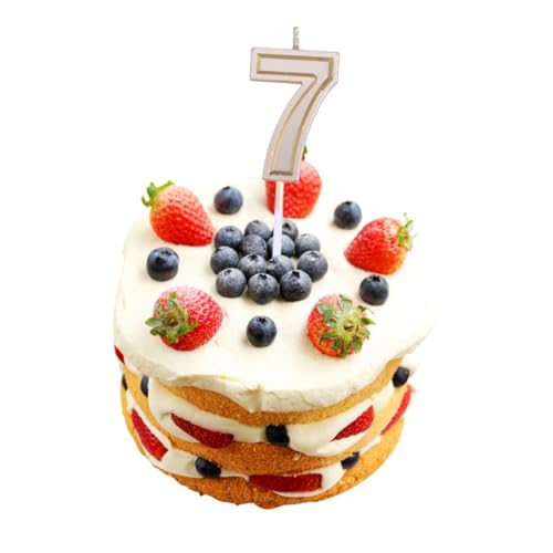 EPIGEIST Zahl Kerze Nummer 7 Kerze Zahlenkerzen für Kuchen Golden EPIGEIST Zahl Kerze Nummer 7 Kerze Zahlenkerzen für Kuchen Golden von EPIGEIST