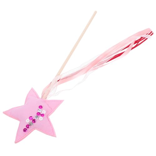 EPIGEIST Zauberstab Fantasie Spielzeugstab Ribbons für Handspielzeug Dekorationen Hochzeitsfeier Gunst Sternenstäbe Band-Fee-Sticks Prinzessin Gastgeschenke Harz von EPIGEIST