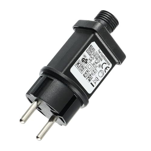 EPLZON 31 V 6 W LED Trafo Blinkstecker IP44 Adapter Treiber mit Timer 8 Modi für Dekorationslichter Blinklicht Eiswürfel-Lichter Lichtervorhang Gartenbeleuchtung EPLZON 31 V 6 W LED Trafo Blinkstecker IP44 Adapter Treiber mit Timer 8 Modi für Dekorationslichter Blinklicht Eiswürfel-Lichter Lichtervorhang Gartenbeleuchtung von EPLZON