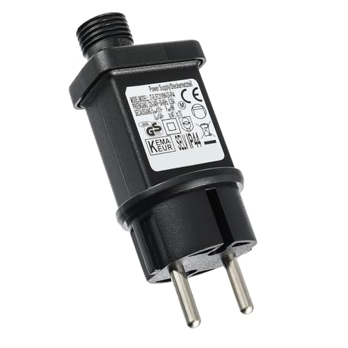 EPLZON 31V 9W Trafo Stecker mit Timer 8 Modelle für Weihnachtsbeleuchtung Blinklichter Lichterketten Eiszapfenlichter Netzlichter EPLZON 31V 9W Trafo Stecker mit Timer 8 Modelle für Weihnachtsbeleuchtung Blinklichter Lichterketten Eiszapfenlichter Netzlichter von EPLZON
