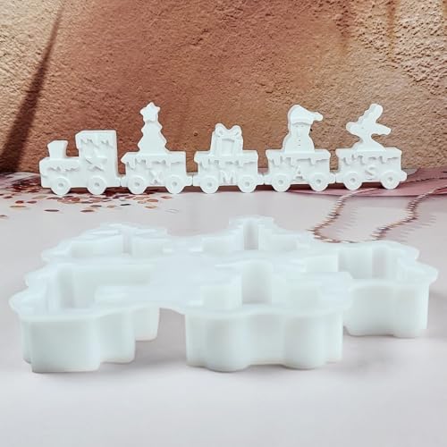 5 Stück Silikonformen Gießformen Zug, 3D Silikonform Zug Silikonform Tiere, Gießformen Zug für Bastelarbeiten, Gips, Kunsthandwerk 5 Stück Silikonformen Gießformen Zug, 3D Silikonform Zug Silikonform Tiere, Gießformen Zug für Bastelarbeiten, Gips, Kunsthandwerk von EPODA