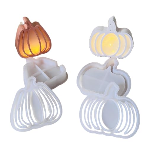 EPODA 4 Stück 3D Silikonform Kürbis Gießformen Herbst Gipsformen Gießen Kürbis Deko Giessform Silikon Erntedankfest EPODA 4 Stück 3D Silikonform Kürbis Gießformen Herbst Gipsformen Gießen Kürbis Deko Giessform Silikon Erntedankfest von EPODA