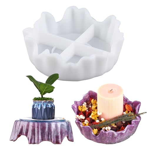 EPODA Silikon Gießform Schale 20x6cm - Epoxidharz & Beton Formen für Obsttablett - Handmade Silikonformen Tablett - DIY Harz Moulds Bastelbedarf EPODA Silikon Gießform Schale 20x6cm - Epoxidharz & Beton Formen für Obsttablett - Handmade Silikonformen Tablett - DIY Harz Moulds Bastelbedarf von EPODA