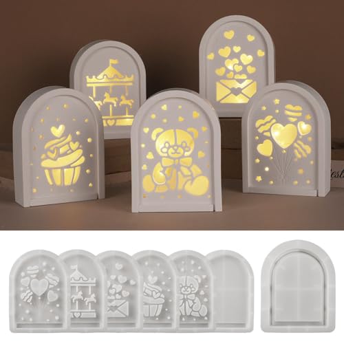 EPODA Silikonformen Geschenkbox Gießformen Weihnachten Ostern Gipsformen Epoxidharz DIY Silikonform Geschenkbox Gießform EPODA Silikonformen Geschenkbox Gießformen Weihnachten Ostern Gipsformen Epoxidharz DIY Silikonform Geschenkbox Gießform von EPODA