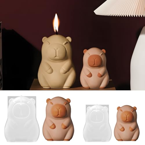 EPODA Silikonformen Gießformen Capybara, 3D Capybara Silikonform Wiederverwendbare Tierformen, DIY Kerzenformen Silikon Gießform Kerzenherstellung EPODA Silikonformen Gießformen Capybara, 3D Capybara Silikonform Wiederverwendbare Tierformen, DIY Kerzenformen Silikon Gießform Kerzenherstellung von EPODA
