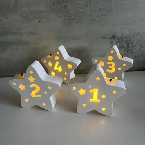 EPODA Silikonformen Gießformen Silikonform Stern Gießform Stern Gipsformen zum Gießen Epoxidharz Formen Stern Ornamente DIY Silikon Gießform Sterne Weihnachtsdeko EPODA Silikonformen Gießformen Silikonform Stern Gießform Stern Gipsformen zum Gießen Epoxidharz Formen Stern Ornamente DIY Silikon Gießform Sterne Weihnachtsdeko von EPODA