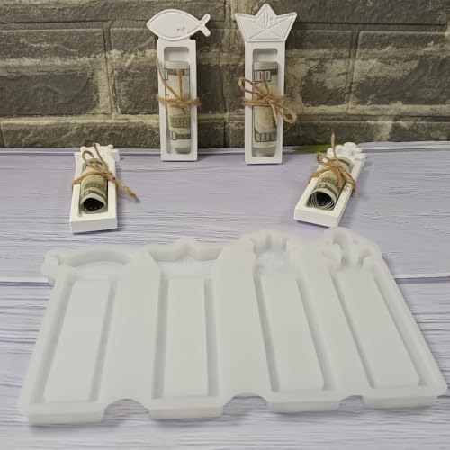 GießFormen Silikon Geldgeschenk, GießForm Geldgeschenk, Silikonform Geldgeschenk, Silikonformen GießFormen Sommer Pralinenschachtel von EPODA
