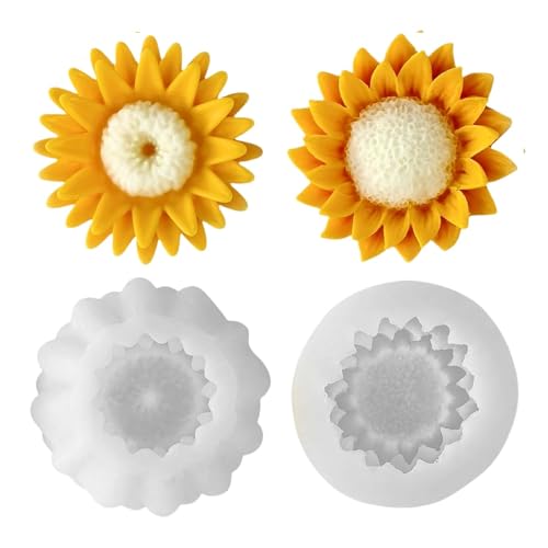 Silikonform Blumen, Silikonformen GießFormen Blumen, Kerzen GießEn Formen Blumen, GießFormen Blumen Für Bastelarbeiten, Gips, Kunsthandwerk (Stil 4) von EPODA