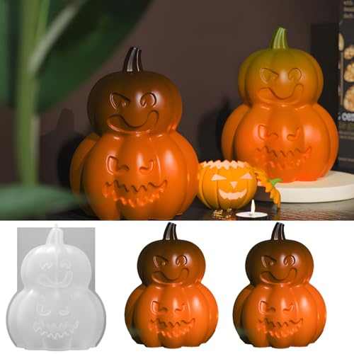 Silikonform Kürbis Halloween Kerzenform 3D Kürbisform Deko DIY Kerzengießform Seife Aromatherapie Kerzendekoration Silikonform Kürbis Halloween Kerzenform 3D Kürbisform Deko DIY Kerzengießform Seife Aromatherapie Kerzendekoration von EPODA
