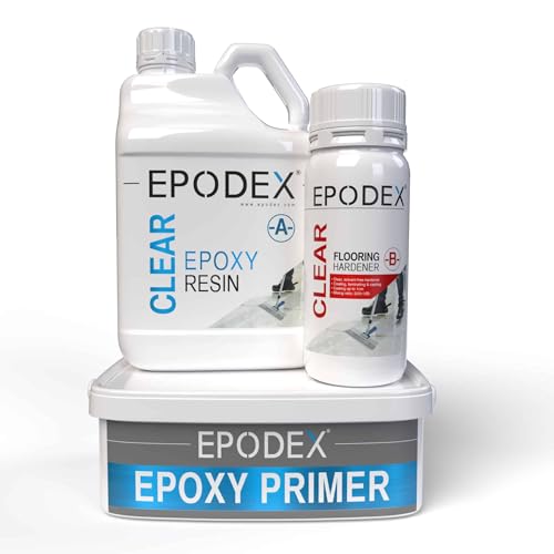 EPODEX Epoxidharz Set für Böden | Epoxy Resin für Designböden, Garagen und mehr | Epoxidharz Bodenbeschichtung in verschiedenen Farben und Mustern | Gießharz-Set für Beton, Estrich, Holz und mehr EPODEX Epoxidharz Set für Böden | Epoxy Resin für Designböden, Garagen und mehr | Epoxidharz Bodenbeschichtung in verschiedenen Farben und Mustern | Gießharz-Set für Beton, Estrich, Holz und mehr von EPODEX