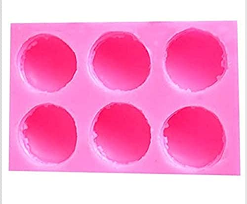 EPRHAY 3D-Silikonform für Macarons / Macarons / Hamburger, 6 Mulden, Silikonform für Seife, Lotion, Bar, Badekugeln, Kerze, Schokolade, Polymerton EPRHAY 3D-Silikonform für Macarons / Macarons / Hamburger, 6 Mulden, Silikonform für Seife, Lotion, Bar, Badekugeln, Kerze, Schokolade, Polymerton von EPRHAN