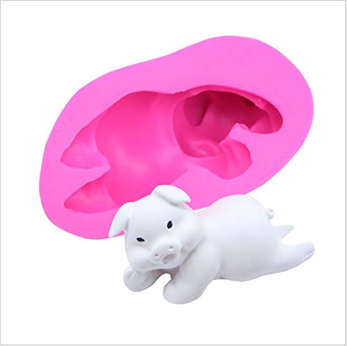 EPRHAY Schöne 3D-Silikonform mit Schweinchen, für Fondant, Bastelarbeiten, handgefertigte Form für Seife, Süßigkeiten, Schokolade, Ton, Blütenpaste, Zucker, Kuchen, Dekoration, Backwerkzeug EPRHAY Schöne 3D-Silikonform mit Schweinchen, für Fondant, Bastelarbeiten, handgefertigte Form für Seife, Süßigkeiten, Schokolade, Ton, Blütenpaste, Zucker, Kuchen, Dekoration, Backwerkzeug von EPRHAN