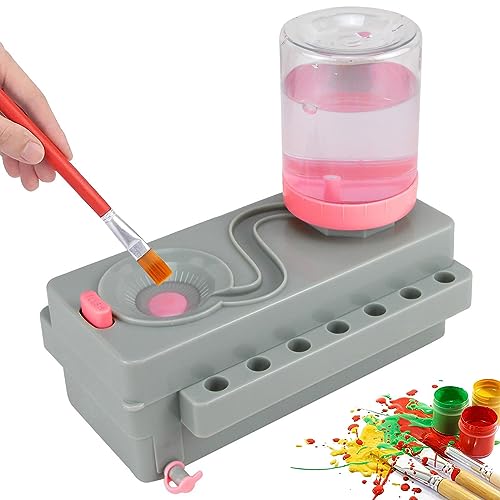 EPROICKS Pinsel Reiniger, Pinselreiniger Bürstenspüler, Multifunktionaler Bürstenbrause, Brush Rinser, Make up Pinsel, Künstlerbedarf Bürstenspüler für Acryl, Aquarell und auf Wasserbasis von EPROICKS