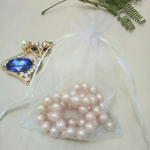 EQGNTS Organzabeutel, 1000 stücke Drawable Organza Beutel Kordelzug Beutel Hochzeit Geburtstag Geschenk schmuck verpackung Display Taschen Lagerung Tasche von EQGNTS