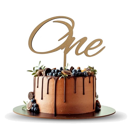 ERBO Holz Tortendeko 1. Geburtstag, Cake Topper 1. Geburtstag, Cake Topper Mädchen Junge, Cake Topper Geburtstag für Babyparty Wild One Kindergeburtstag, 1 Jahr Geburtstag Party Deko Geschenk ERBO Holz Tortendeko 1. Geburtstag, Cake Topper 1. Geburtstag, Cake Topper Mädchen Junge, Cake Topper Geburtstag für Babyparty Wild One Kindergeburtstag, 1 Jahr Geburtstag Party Deko Geschenk von ERBO