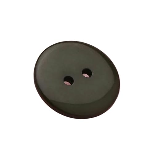 10er-Pack Bastelknöpfe aus Kunstharz, Nähknöpfe for Kleidungsstücke, DIY-Strick- und Scrapbooking-Zubehör(Dark green,12.5mm) von ERERE