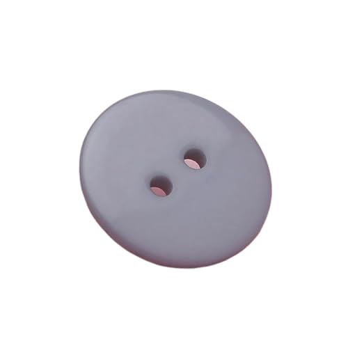 10er-Pack Bastelknöpfe aus Kunstharz, Nähknöpfe for Kleidungsstücke, DIY-Strick- und Scrapbooking-Zubehör(Gray,10mm) von ERERE