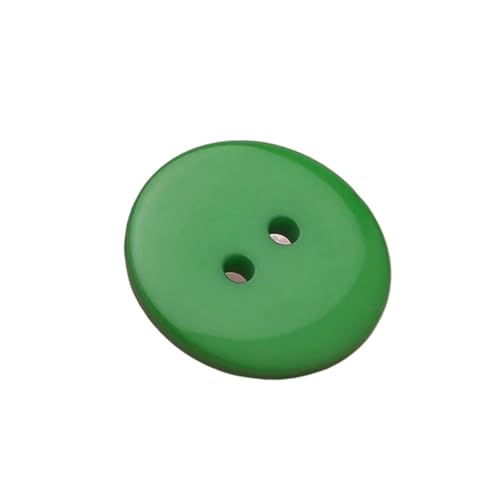 10er-Pack Bastelknöpfe aus Kunstharz, Nähknöpfe for Kleidungsstücke, DIY-Strick- und Scrapbooking-Zubehör(Green,12.5mm) von ERERE