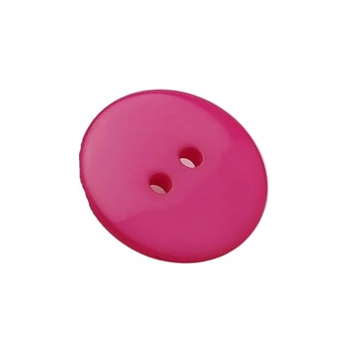 10er-Pack Bastelknöpfe aus Kunstharz, Nähknöpfe for Kleidungsstücke, DIY-Strick- und Scrapbooking-Zubehör(Rose red,11.5mm) von ERERE