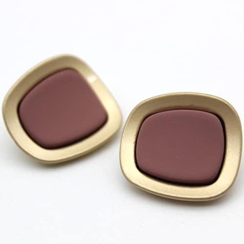 6 Stück Ersatzknöpfe for Hemd, Mantel und Strickjacke, Nähknöpfe for Damenbluse und Pullover, Mode-Bastelzubehör DIY(Pink,18mm) von ERERE