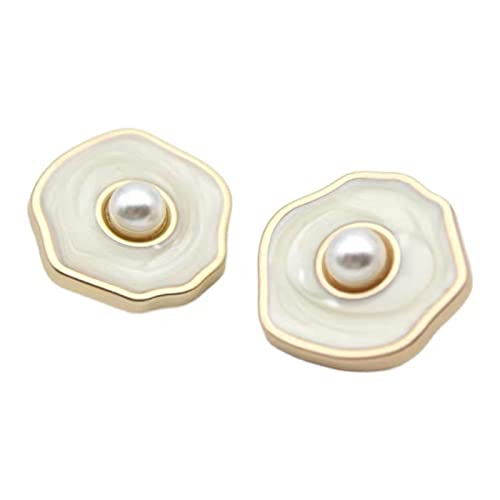 6 Stück Metallknöpfe, Nähknöpfe for Damenmantel und Strickjacke, modisches Nähzubehör(18mm) von ERERE