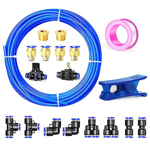 ERGAOBOY 8MM OD Blau 10 Meters Nylon Pneumatic Air Tube Kit Rohr Schlauch für Fluid Transfer Bremssystem ERGAOBOY 8MM OD Blau 10 Meters Nylon Pneumatic Air Tube Kit Rohr Schlauch für Fluid Transfer Bremssystem von ERGAOBOY