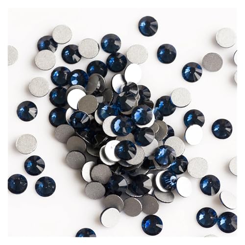 Flatback Kristall-Strasssteine ​​in allen Größen for Nagelkleidung for Basteln, Dekorieren, Edelsteine(Montana,SS10 1440Pcs) von ERHTGUO