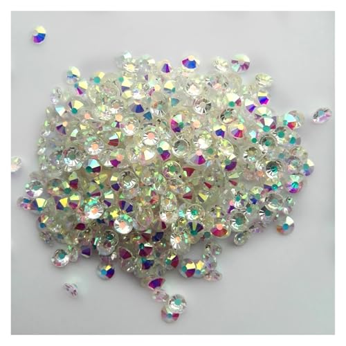 Flatback Kristall-Strasssteine ​​in allen Größen for Nagelkleidung for Basteln, Dekorieren, Edelsteine(TRAB,SS8 1440Pcs) von ERHTGUO