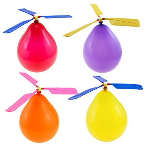 12st Ballonflugzeug Spielzeug Ballon-Hubschrauber Ballon Selber Machen Pfeife Kind Puzzle von ERINGOGO