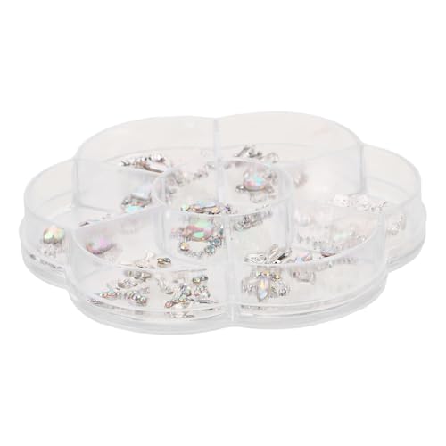 ERINGOGO 1 Box Und Zubehör Funkelnde Nagelverzierungen/Anhänger/Schmuck/Edelsteine Stil Gemischt Und Schmuck Zum Basteln Für Mädchen – Kunst Edelstein ERINGOGO 1 Box Und Zubehör Funkelnde Nagelverzierungen/Anhänger/Schmuck/Edelsteine Stil Gemischt Und Schmuck Zum Basteln Für Mädchen – Kunst Edelstein von ERINGOGO