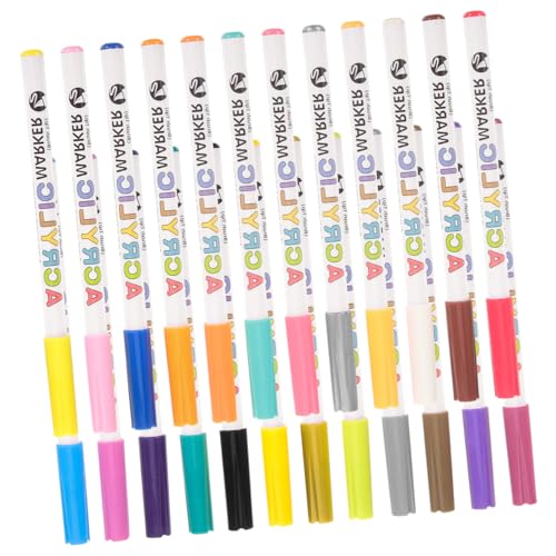 ERINGOGO 1 Karton Acryl Paint Marker mit Feiner Spitze und Weichem Schaft Wasserfest Geruchlos zum Malen für Künstler Anfänger Diy Kunstprojekte und Geschenkideen ERINGOGO 1 Karton Acryl Paint Marker mit Feiner Spitze und Weichem Schaft Wasserfest Geruchlos zum Malen für Künstler Anfänger Diy Kunstprojekte und Geschenkideen von ERINGOGO