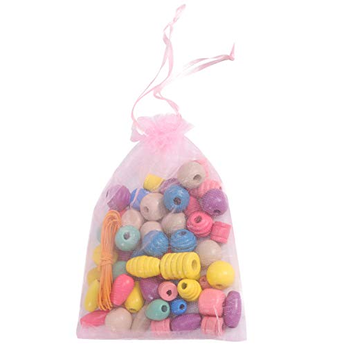 ERINGOGO 1 Packung Holzperlen DIY-Perlen Amblyopie-Training umweltfreundliche Perlen intellektuelle Entwicklung Hölzern Zufällige Farbe ERINGOGO 1 Packung Holzperlen DIY-Perlen Amblyopie-Training umweltfreundliche Perlen intellektuelle Entwicklung Hölzern Zufällige Farbe von ERINGOGO