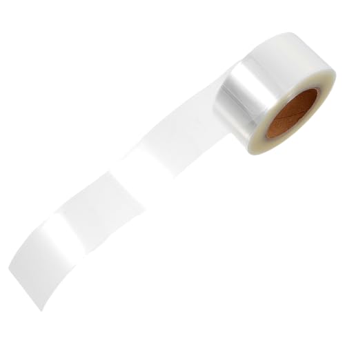 ERINGOGO 1 Rolle Etikettenschutzfolie Etikettbeschützer transparente Etiketten Verpackungsmaterial Schutzaufkleber durchsichtiges Aufkleberpapier Briefumschlagverschluss PVC von ERINGOGO