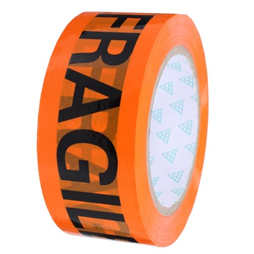 ERINGOGO 1 Rolle Fragile Warnklebeband Selbstklebendes Paketklebeband mit Deutlicher Kennzeichnung für Zerbrechliche Versandartikel für Verpackungen ERINGOGO 1 Rolle Fragile Warnklebeband Selbstklebendes Paketklebeband mit Deutlicher Kennzeichnung für Zerbrechliche Versandartikel für Verpackungen von ERINGOGO