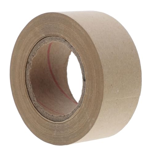 ERINGOGO 1 Rolle Wasseraktivierte Verpackungsband für Kreative Projekte für Aquarellmalerei Sicheres Klebeband mit Starkem Halt aus Hochwertigem Packpapier Gefertigt von ERINGOGO