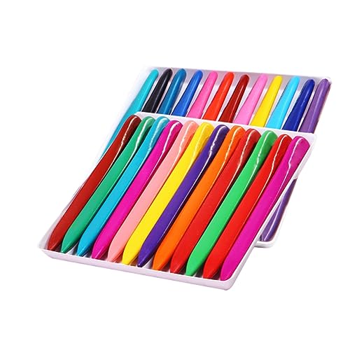 ERINGOGO 1 Satz 24 24 Farbstift -Set Bleistifte Buntstifte Wachsmalstift Zeichnung Pastell Farbstifte schreibwaren von ERINGOGO